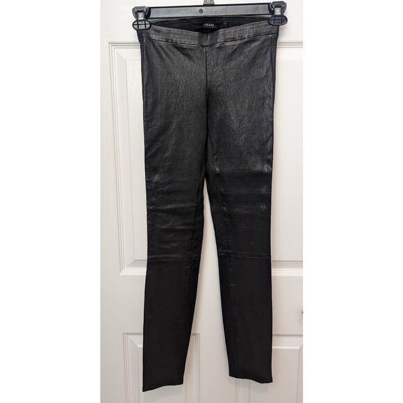 J Brand Edita Leggings Size S 100% Lamb Leather MSRP $948 Party Concert Date - Picture 2 of 16
